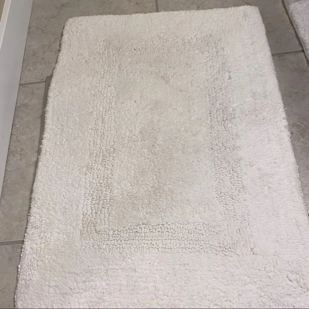 Stylish Modern Luxurious Double Sided Bath Rug Mat